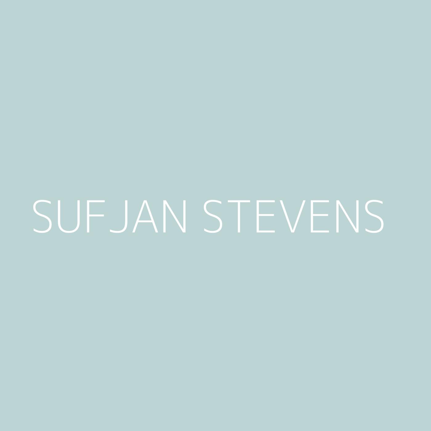Sufjan Stevens Playlist Artwork