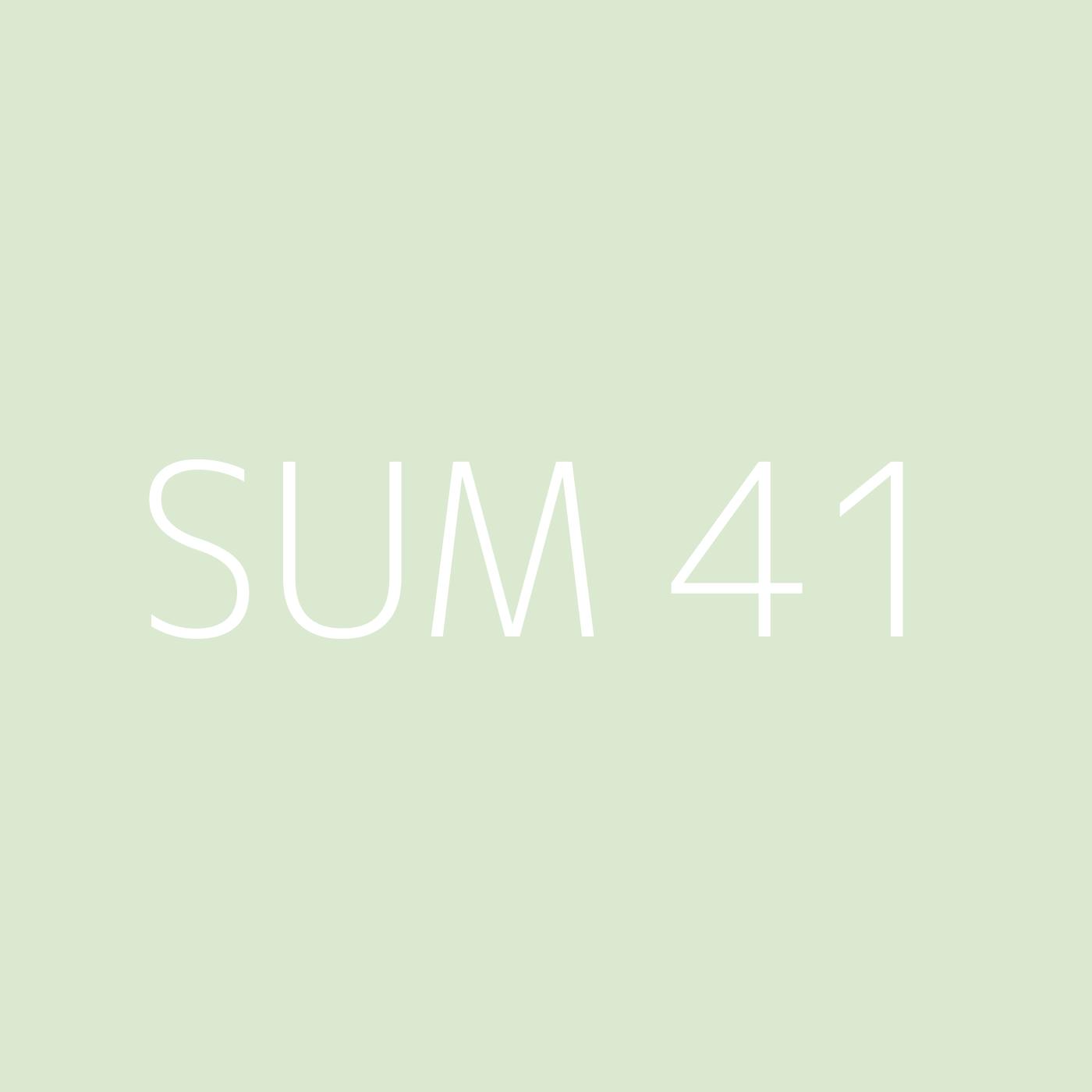 Sum 41 Playlist Artwork