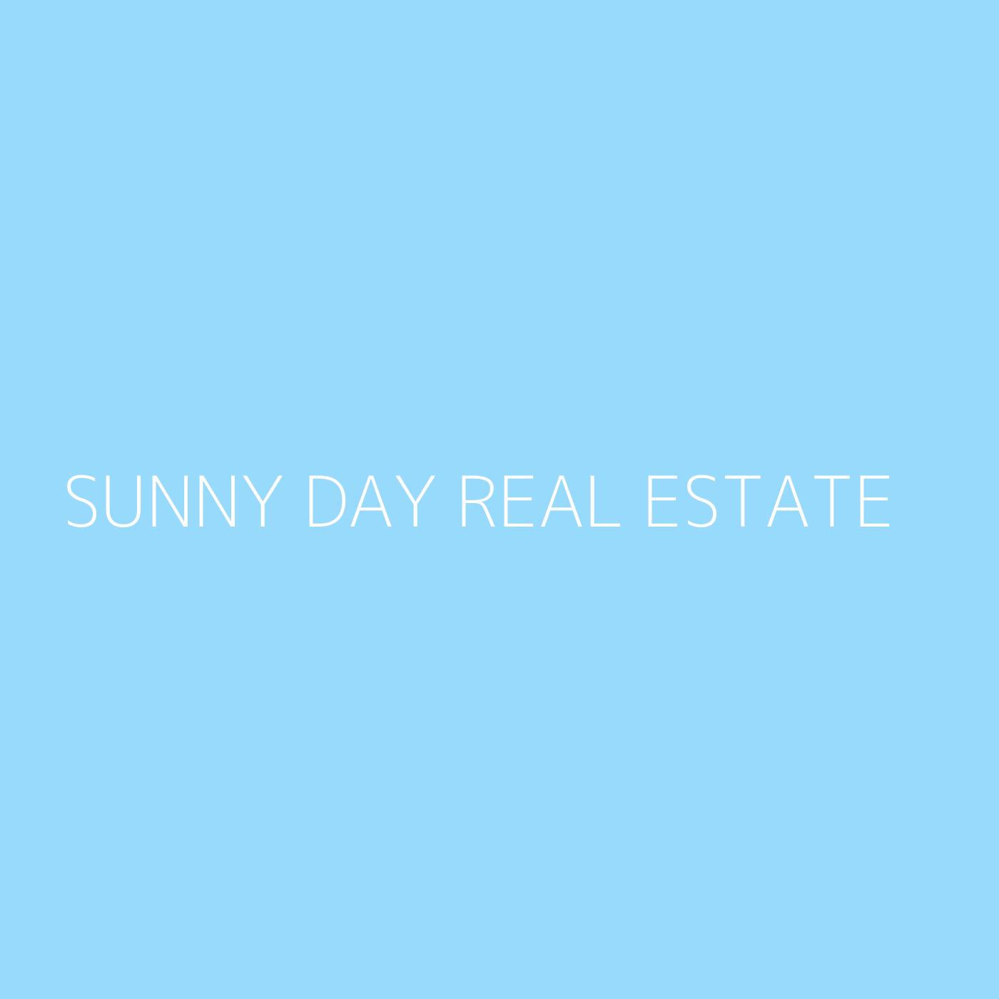 Sunny Day Real Estate Playlist Artwork