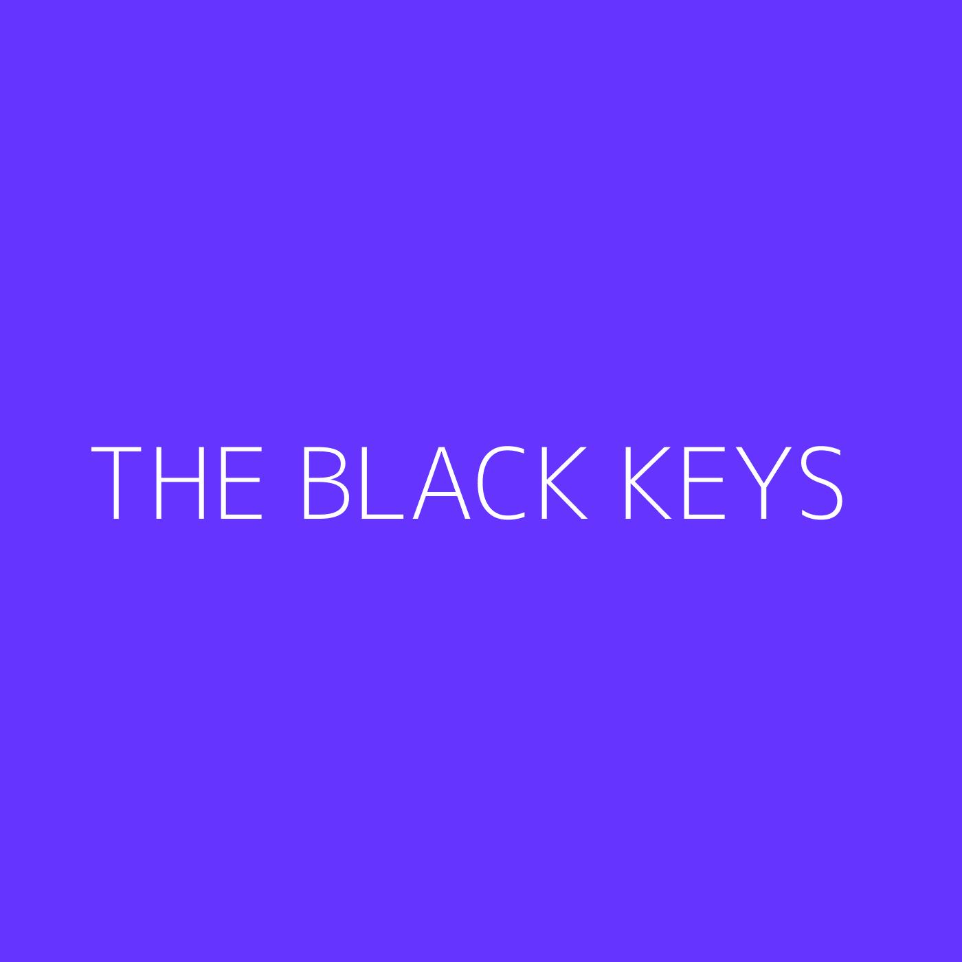 The Black Keys Playlist Artwork