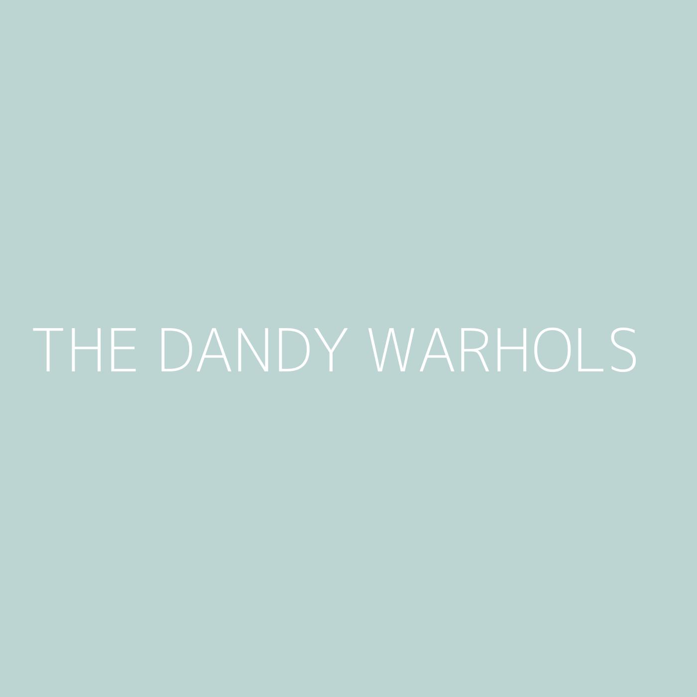 The Dandy Warhols Playlist Artwork