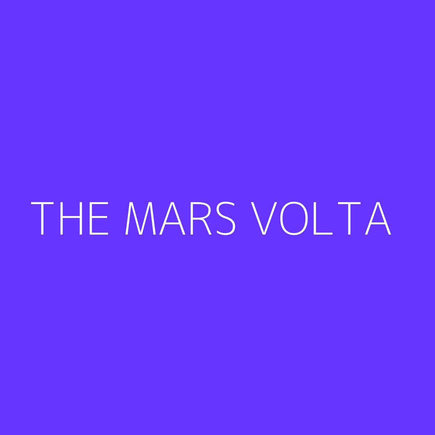 The Mars Volta Playlist Artwork