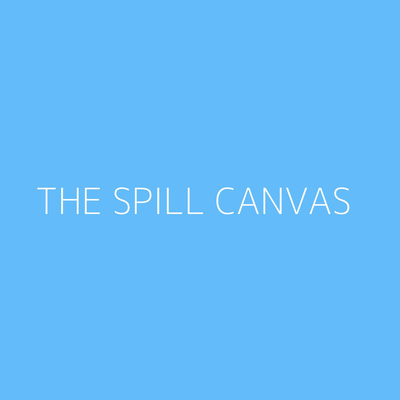 The Spill Canvas Playlist Artwork