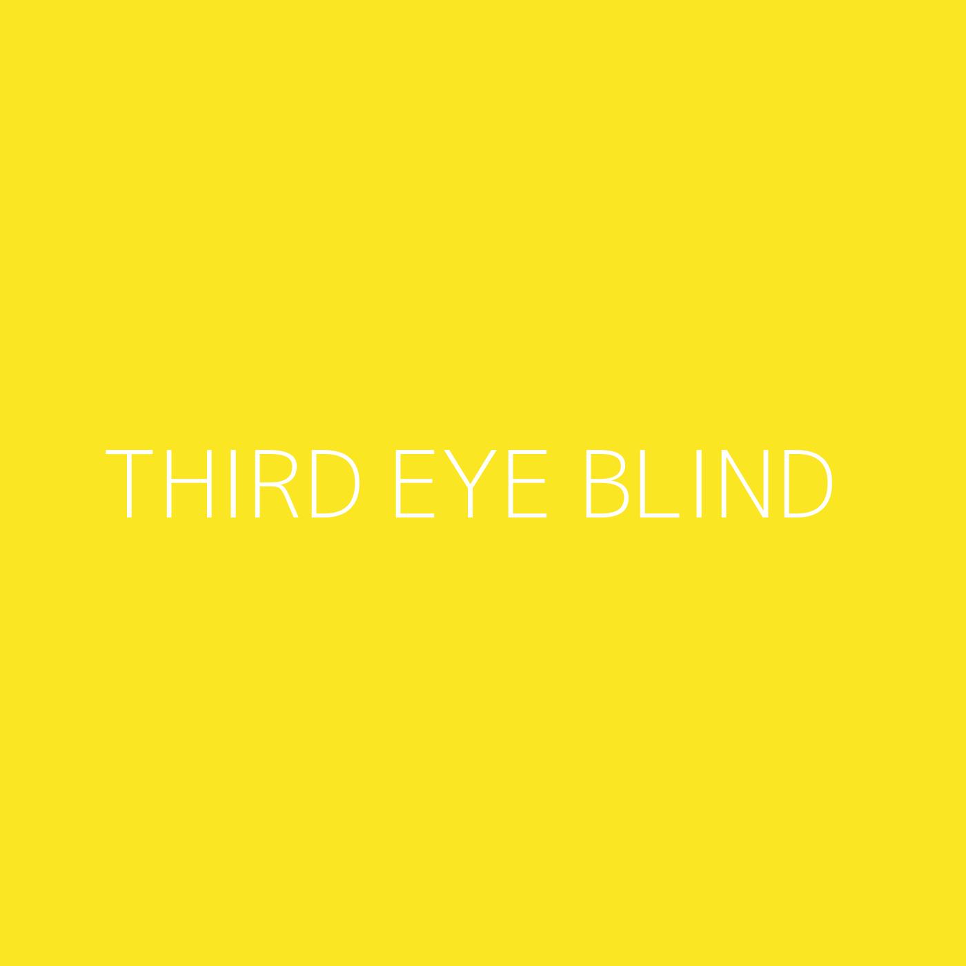 Third Eye Blind Playlist Artwork