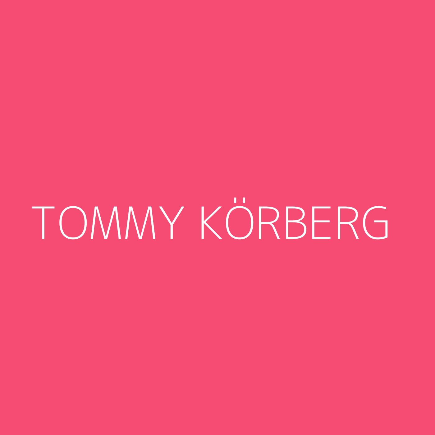 Tommy Körberg Playlist Artwork