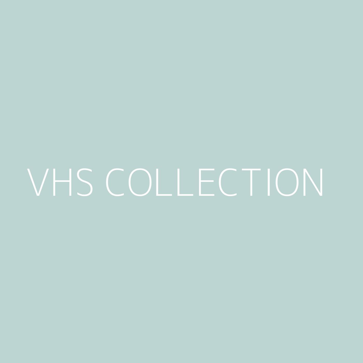 VHS Collection Playlist Artwork