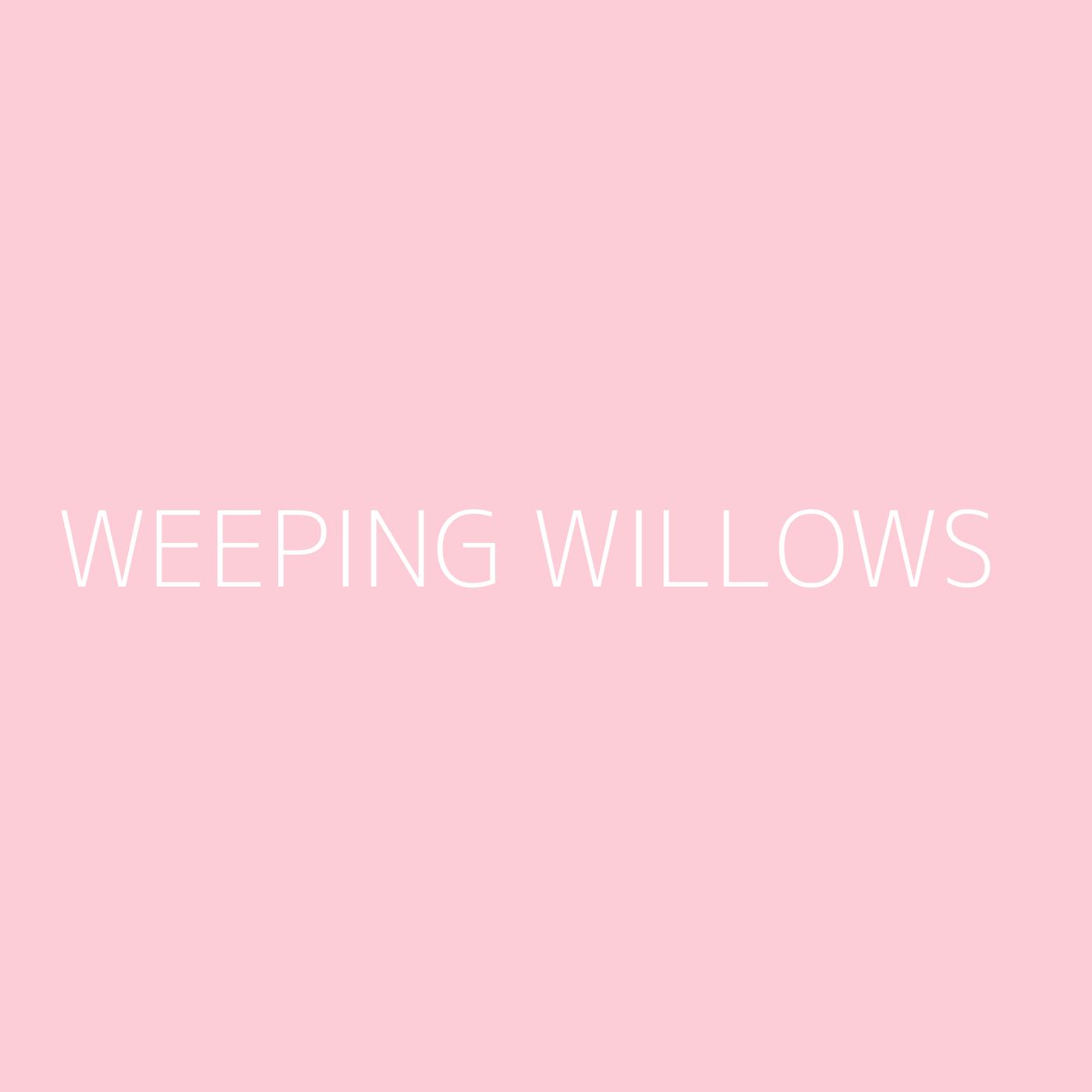 Weeping Willows Playlist Artwork