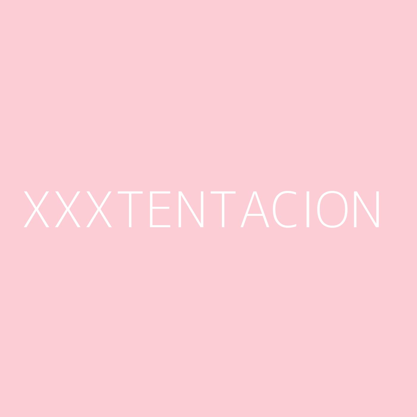 XXXTENTACION Playlist Artwork