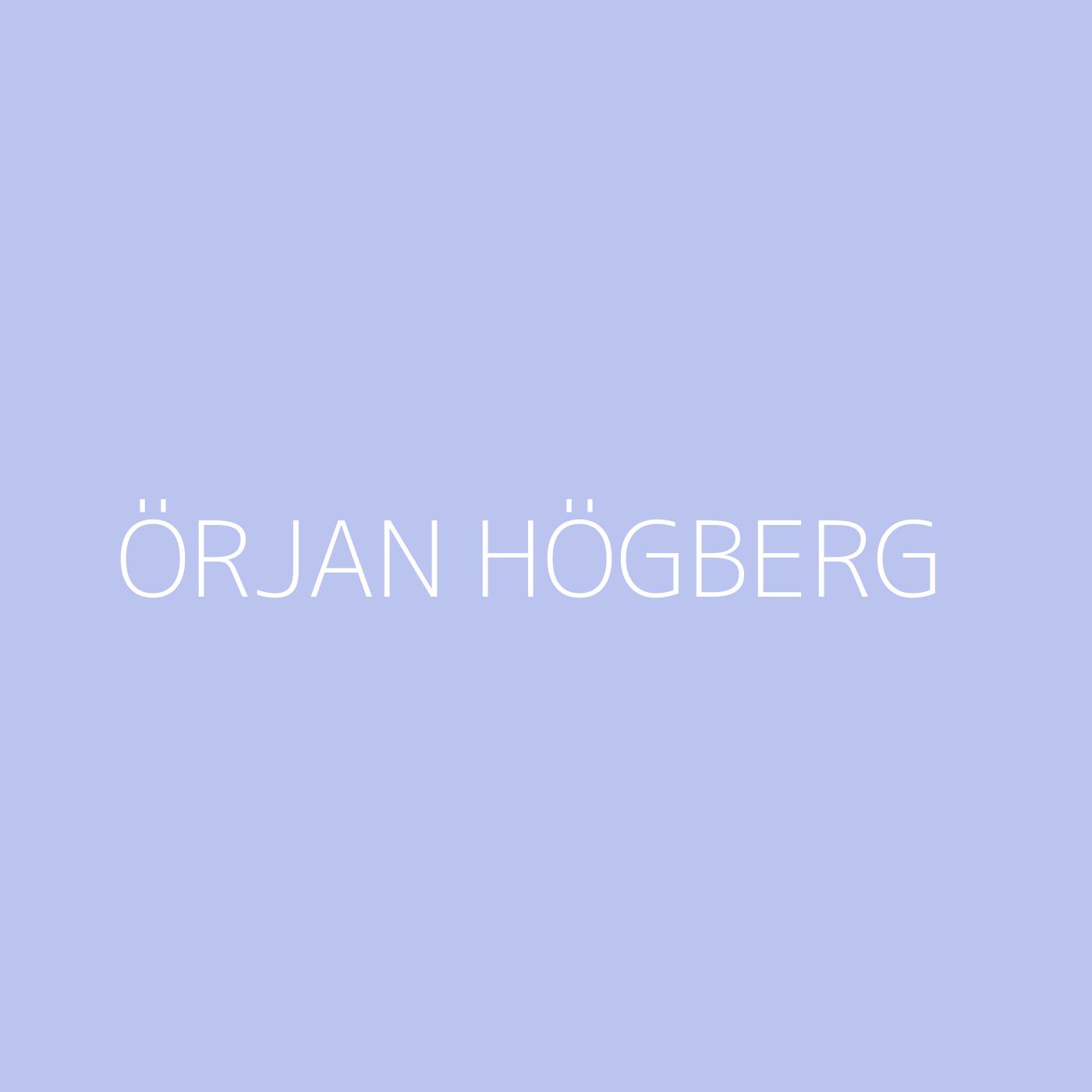 Örjan Högberg Playlist Artwork